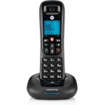 Voice - tlphone fixe sans fil cd4001 avec blocage des appels, rpertoire de 50 noms et numros, ecran ...