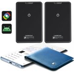 Vornixorsarlshop - lot de 2 cartes de suivi pour t�l�phone android - pour google find hub - etanche ip68 ...