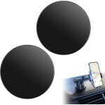 Vornixorsarlshop - 2 pi�ces 80 mm / 3. 15   disques de fixation adh�sifs tableau de bord, disque adh�sif ...