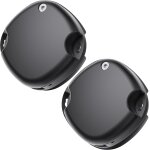Vornixorsarlshop - lot de 2 supports ultra magn�tiques pour apple tag, coque �tanche et incassable avec ...