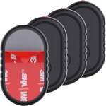 Vornixorsarlshop - lot de 4 supports adh�sifs pour samsung smart tag 2, coque �tanche en abs avec autocollant ...