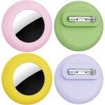 Vornixorsarlshop - lot de 4 supports airtag pour enfants, �tanches, en silicone, pour apple airtag, pour ...