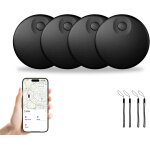 Vornixorsarlshop - lot de 4 traqueurs smart air tag, compatible avec apple localiser(uniquement ios), ...