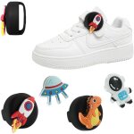 Vornixorsarlshop - support pour lacets pour enfants, 2 coques en silicone et 4 motifs de dessin anim�, ...