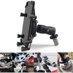 Vornixorsarlshop - support de t�l�phone pour moto support pour gps r�glable pour smartphone sur moto ...