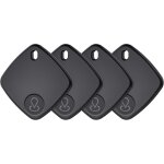 Vornixorsarlshop - traceur tag lot de 4, localisateurs d'objets compatible avec apple find my (ios uniquement) ...