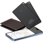 Vornixorsarlshop - wallet tracker card ultra fin lot de 2, rechargeable air traceur tag carte compatible ...