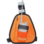 Walkie talkie chest harness with strap compatible with motorola kenwood midland presiden randy two - ...