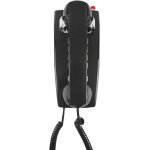 Wallfon cable : téléphone mural filaire vintage 70, compatible lignes fixes, box et routeurs, noir Wallfon cable : téléphone mural filaire vintage 70, compatible lignes fixes, box et routeurs, noir