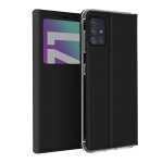 We etui de protection compatible avec [galaxy a71] - housse fine en cuir avec technologie absorption ...