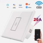 Wifi smart boiler switch us / eu 110v 220v chauffe - eau �lectrique mural � commande tactile on off avec ...