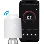 Wifi thermostat direct connect tte thermostatique compatible avec google assistant thermostat radiateur ...