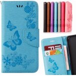 Pour wiko harry etui cuir portefeuille pochette mince bumper protecteur magnetique fermeture standing ...
