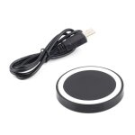 Wireless qi chargeur charging pad mat ou r�cepteur pour iphone ou samsung blanc
