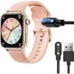 Wqd - magntique chargeur compatible avec ice smart 2. 0 1. 96  smart watch, magntique chargeur montre ...