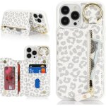 Wqs - coque pour iphone 15 pro max avec porte carte etui fr iphone 15 pro max avec mousqueton porte ...