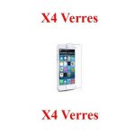 X4 piece, film protection iphone 6 plus 4 pack, 9h, pose facile X4 piece, film protection iphone 6 plus 4 pack, 9h, pose facile