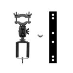 Xeme berceau automatique de support de support de b�ti de miroir de r�troviseur de voiture pour le t�l�phone ...