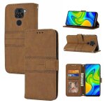 Xiaomi redmi 10x 4g etui pour a basdernier cuir pu etui portefeuille bicelle fermeture magn�tique protection ...