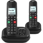 Xl685 voice duo - téléphone fixe sans fil dect senior format xl avec répondeur - ecran haute lisibilité ... Xl685 voice duo - téléphone fixe sans fil dect senior format xl avec répondeur - ecran haute lisibilité ...
