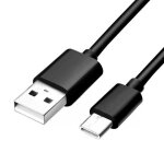 Xm c��ble usb type c donn�es chargeur pour samsung galaxy s10 / s9 / s8 / a40 / a50 / a60 noir