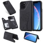 Xm pour housse iphone 11 pro coque iphone 11 pro phone etui anti - chute r�tro pochette avec support ...