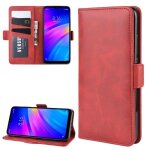 Xm pour pour xiaomi redmi 7 housse portefeuille anti choc pu cuir luxe affaires style housse xiaomi redmi ...