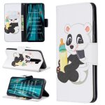 Xm pour xiaomi redmi note 8 pro housse pochette avec support anti choc r�tro pu cuir housse xiaomi redmi ...