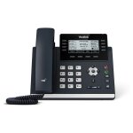 Yealink sip - t43u t�l�phone fixe gris 12 lignes lcd wifi