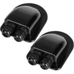 Yemaesre - lot de 2 raccords de cbles solaires etanches ip68 - double botier d'insertion de cble - ...