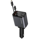 Ytfhg - allume cigare usb c, 65w 4in1 retractable chargeur voiture, avec câbles usb c et câble lightning ... Ytfhg - allume cigare usb c, 65w 4in1 retractable chargeur voiture, avec câbles usb c et câble lightning ...