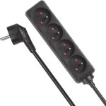 Ytfhg - multiprise 4 prises, bloc multiprise parafoudre, 4 prises electrique franaise type e mise a ...