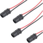 Yujtg - connecteur prcbl t10 socket pour ampoules led 194 fiche femelle (paquet de 4)