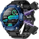 Zephyrion montre intelligente pour homme avec ecouteur, montre pour ios android tlphones, frquence ...