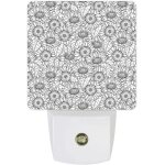 Zoo dessin anim animaux elphant lion plug - in veilleuse automatique crpuscule a l'aube mignon tigre ...