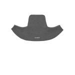 Bavoir jersey pour porte - bb mini et move - gris fonc