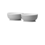 Bol pour bb, lot de 2 - gris