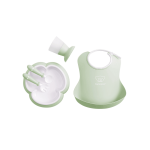 Coffret repas bb - vert pastel