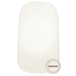 Drap - housse pour berceau - blanc / coton bio Drap - housse pour berceau - blanc / coton bio