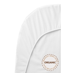 Drap - housse pour le berceau �volutif - blanc / coton bio