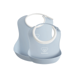 Ensemble bavoirs, lot de 2 - bleu pastel