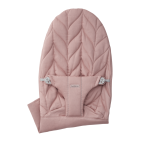 Housse pour transat bliss - rose poudr / tiss, matelassage ptale