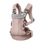 Porte - bébé harmony - rose poudré / mesh 3d Porte - bébé harmony - rose poudré / mesh 3d
