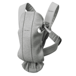Porte - b�b� mini - gris clair / jersey 3d