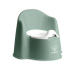 Pot fauteuil - vert profond / blanc
