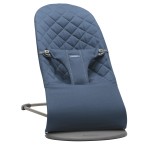 Transat bliss - bleu nuit / tissé, matelassage classique / gris foncé Transat bliss - bleu nuit / tissé, matelassage classique / gris foncé