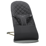 Transat bliss - noir / tissé, matelassage classique / gris foncé Transat bliss - noir / tissé, matelassage classique / gris foncé