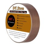 1, 9 cmx10 m, haute temprature ruban, ruban adhsif de ptfe, bande de tflon, ruban adhsif de tissu ...
