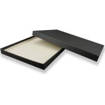 1 boîte de rangement format a4 de qualité supérieure - 30, 2 x 21, 3 x 2, 1 cm - noir - carton stable ... 1 boîte de rangement format a4 de qualité supérieure - 30, 2 x 21, 3 x 2, 1 cm - noir - carton stable ...