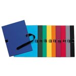 1 chemise sangle 24x32 papier toile vert. [fournitures de bureau]